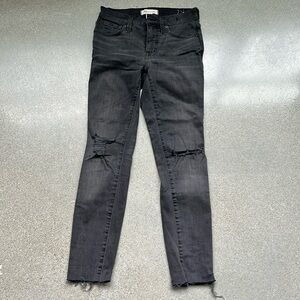 Madewell 9” mid rise skinny, size 25P